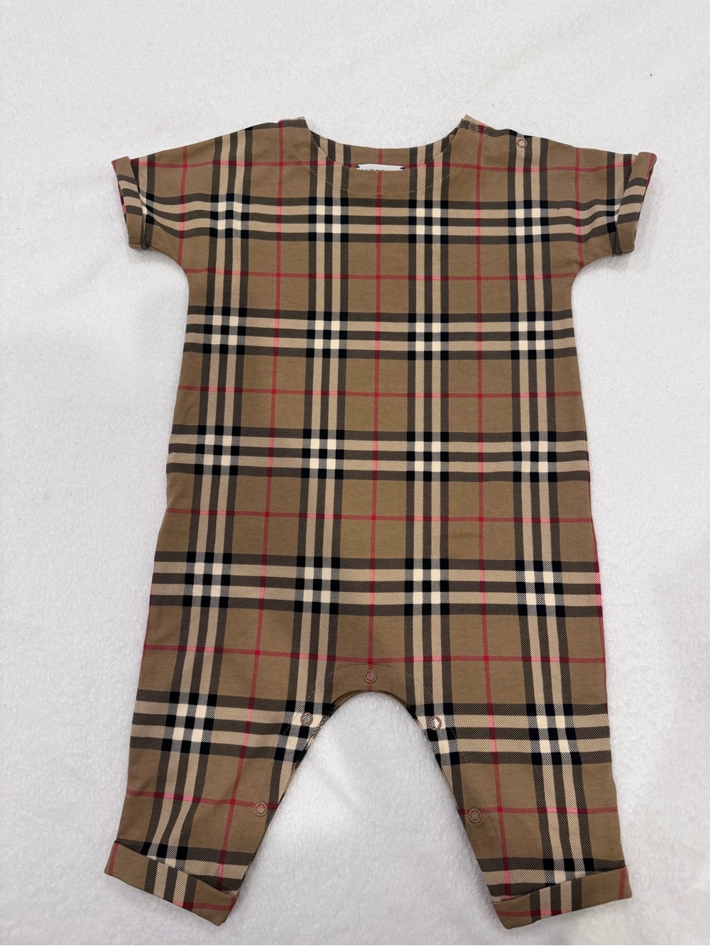 Authentic pre-owned baby Burberry bodysuit 12 month
